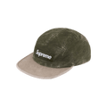 Supreme 2-Tone Moleskin Camp Cap 'Dark Olive'