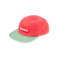 Supreme 2-Tone Moleskin Camp Cap 'Red'