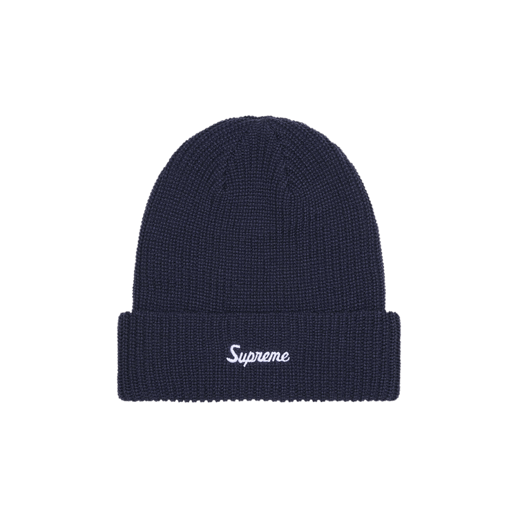 Supreme Loose Gauge Beanie 'Navy'