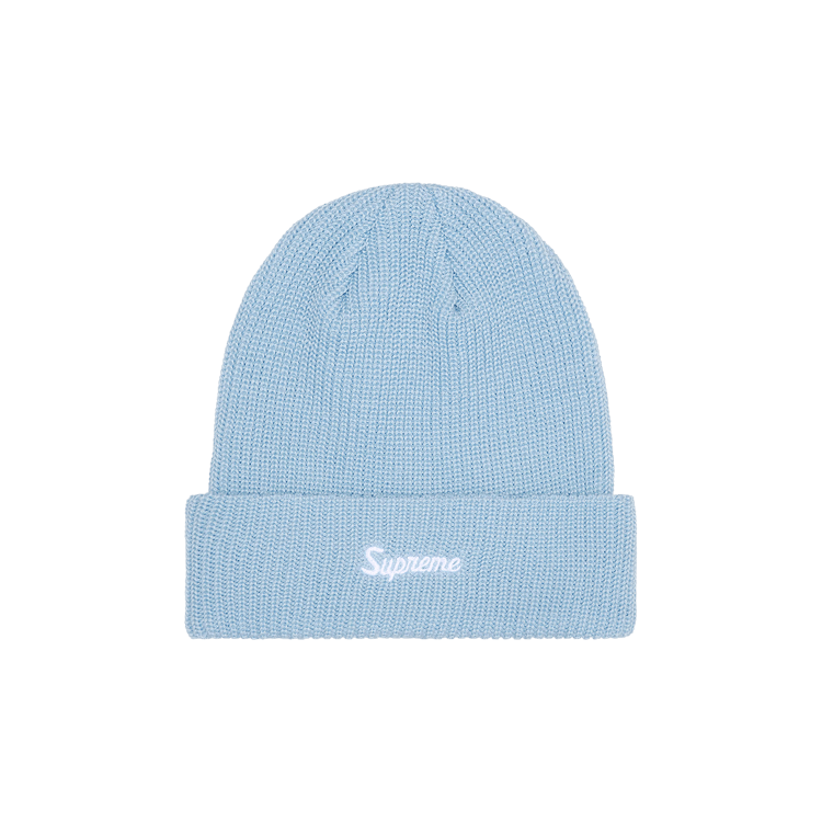 Supreme Loose Gauge Beanie 'Light Blue'