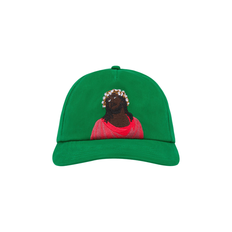 Denim Tears Black Jesus Cap 'Green'