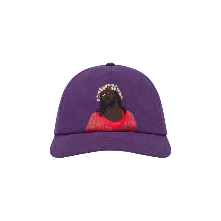Denim Tears Black Jesus Cap 'Purple'