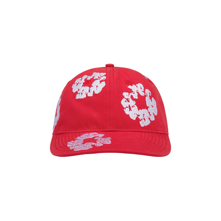 Denim Tears The Cotton Wreath Cap 'Red'