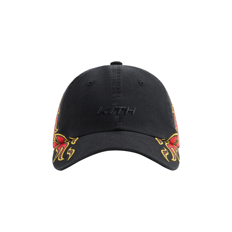 Kith For Adidas Football Flames Cap 'Black/Orange'