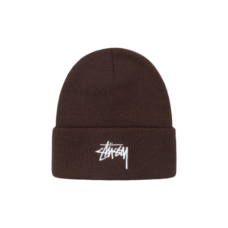 Stussy Stock Cuff Beanie 'Cocoa'