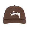 Stussy Big Stock Mid Depth Hat 'Chocolate'