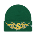 Supreme New Era Tribal S Logo Beanie 'Green'