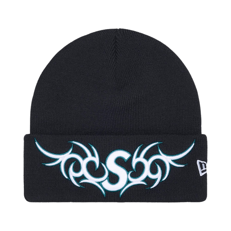 Supreme New Era Tribal S Logo Beanie 'Navy'