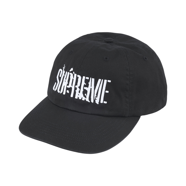 Supreme Splatter 6-Panel 'Black'