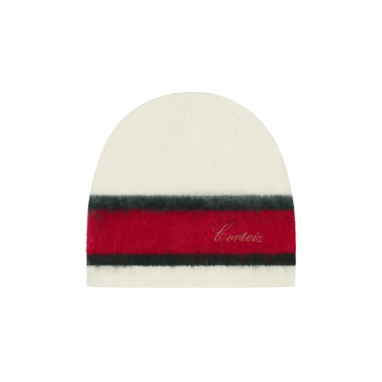 Corteiz Lux Knit Beanie 'Cream'