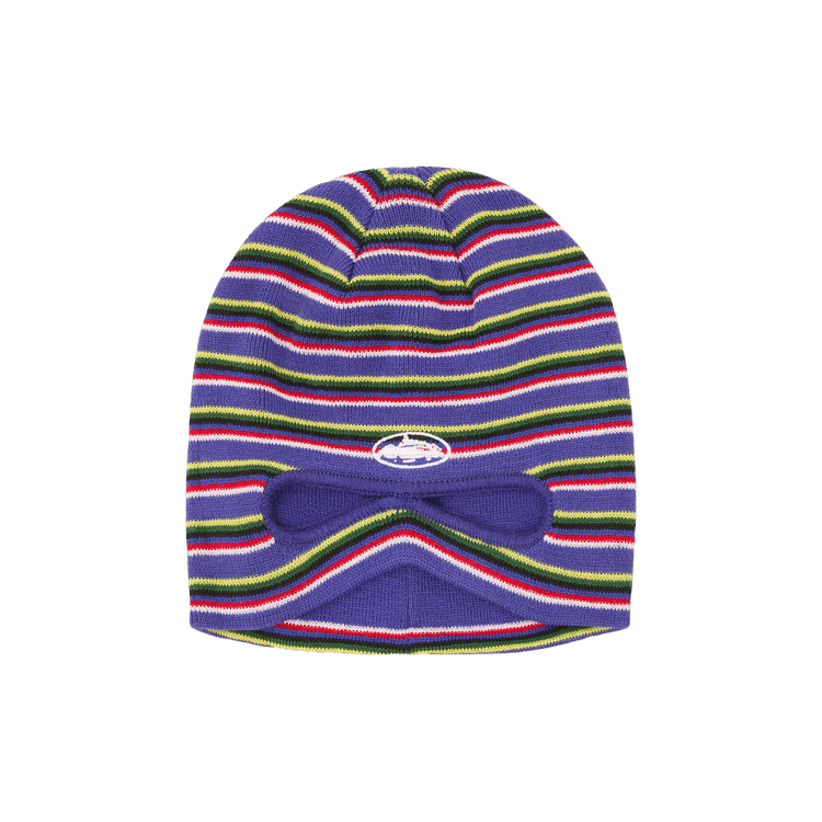 Corteiz Peek-A-Beanie 'Navy Multi'