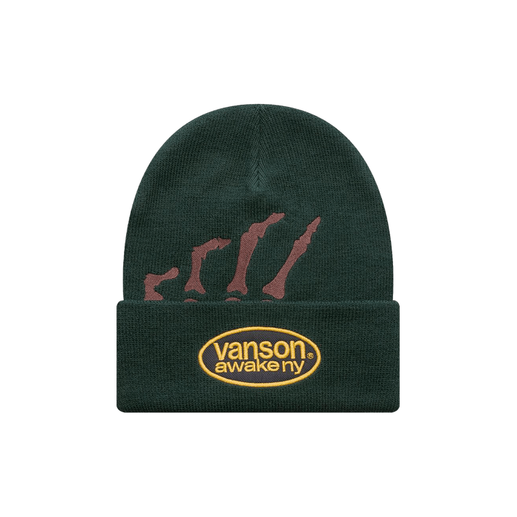 Awake NY Vanson Bones Beanie 'Green'