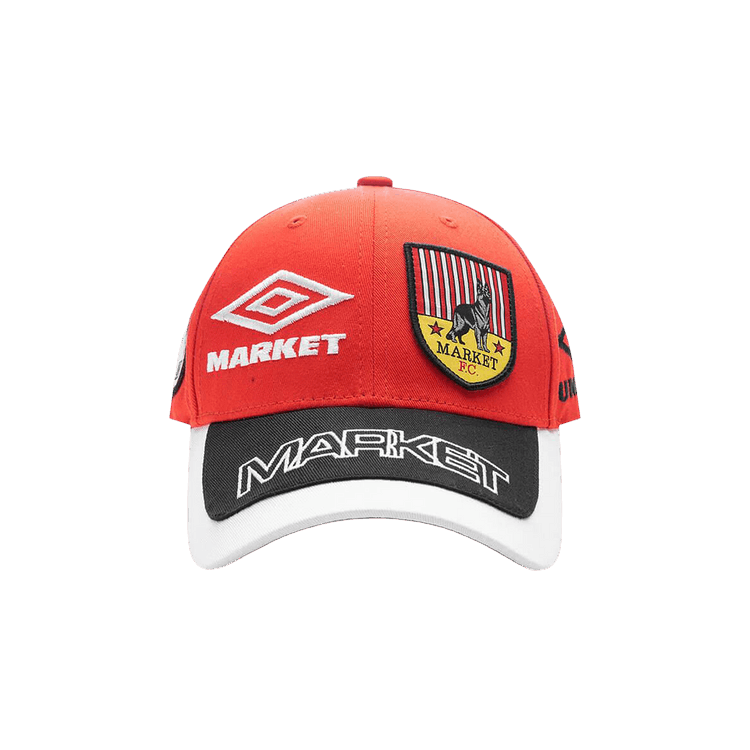 Market x Umbro Structure Adjustable Hat 'Vermillion'