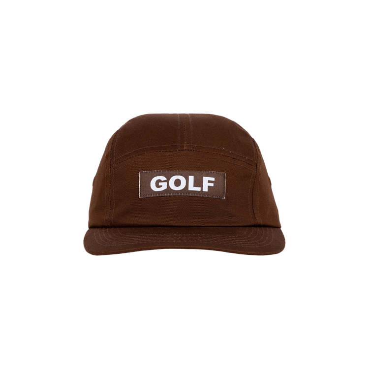 GOLF WANG Twill Camp Hat 'Dark Brown'