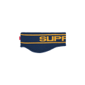 Supreme Contrast Logo Headband 'Navy'