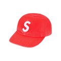 Supreme Pigment Coated Canvas S Logo 6-Panel 'Bright Orange'
