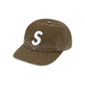 Supreme Pigment Coated Canvas S Logo 6-Panel 'Olive'