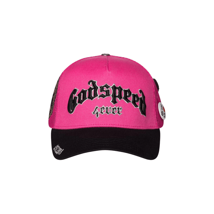 Godspeed Forever Trucker Hat 'Pink/Black'