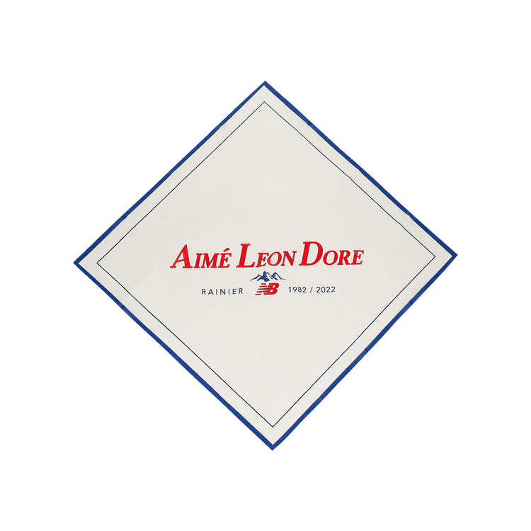 Aimé Leon Dore x New Balance Logo Bandana 'Pristine'