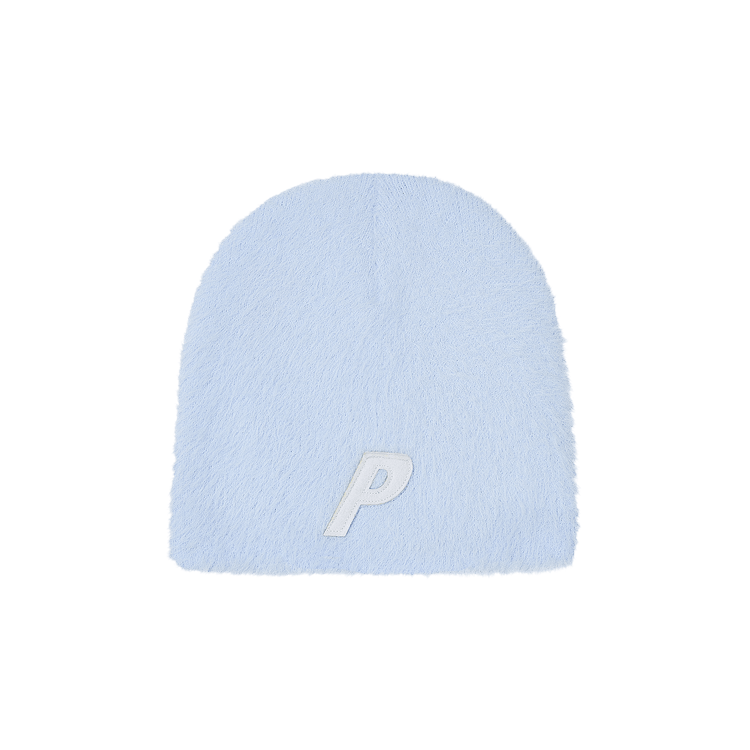 Palace Faux Mohair P Nein Cuff Beanie 'Skyline Blue'