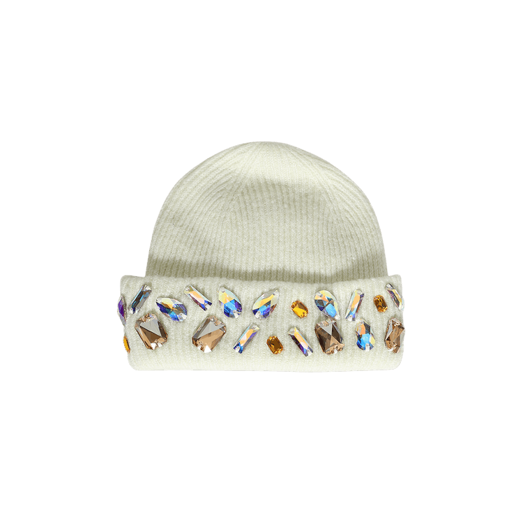 Melrose High Crown Of Cairo Beanie 'White'
