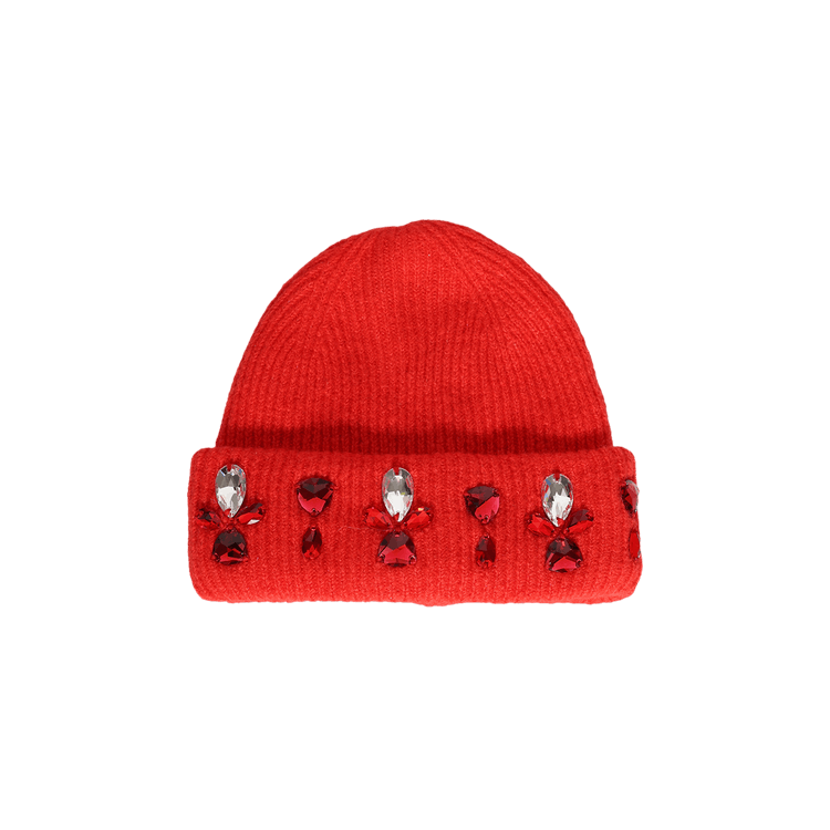 Melrose High Crown Of Cairo Beanie 'Red'