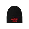 Anti Social Social Club Game Killer Beanie 'Black'