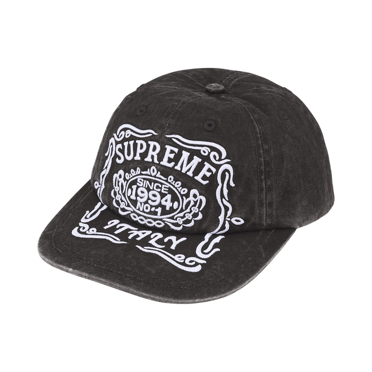 Supreme Italy 6-Panel 'Black'