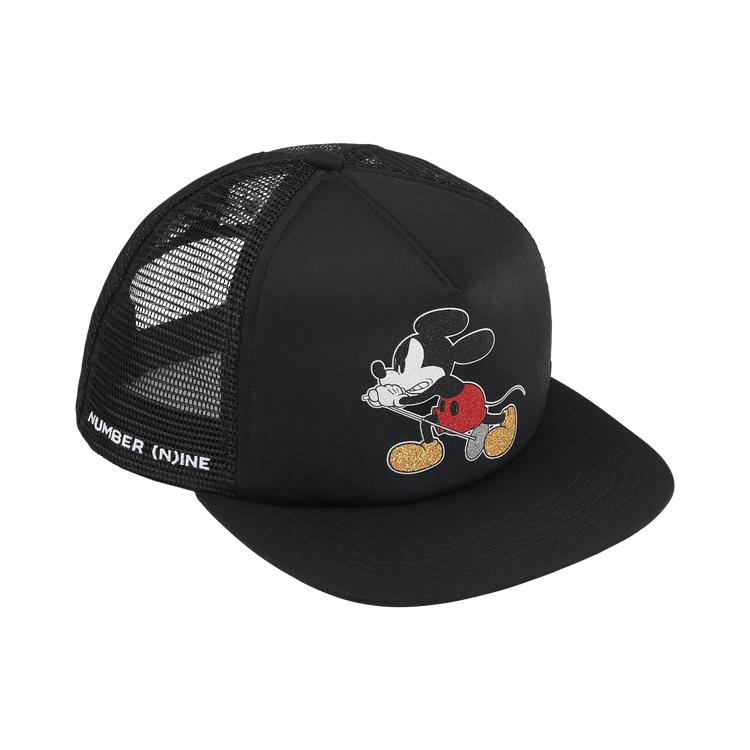 Supreme x Number (N)Ine x Mickey Mouse Mesh Back 5-Panel 'Black'