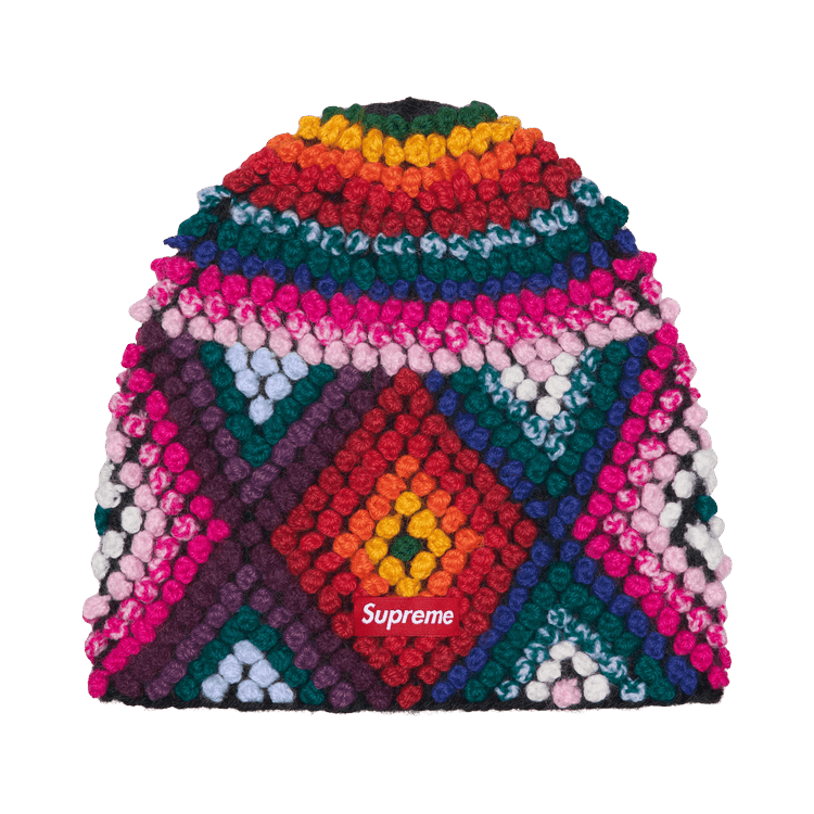 Supreme Textured Knit Beanie 'Multicolor'