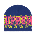 Supreme New Era Outline Beanie 'Navy'