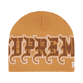 Supreme New Era Outline Beanie 'Tan'