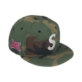 Supreme Swarovski S Logo New Era 'Woodland Camo'