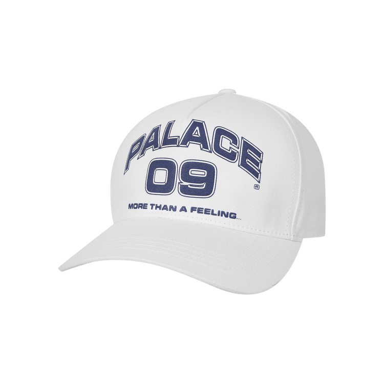 Palace 9 P Frame 5-Panel Snapback 'White'