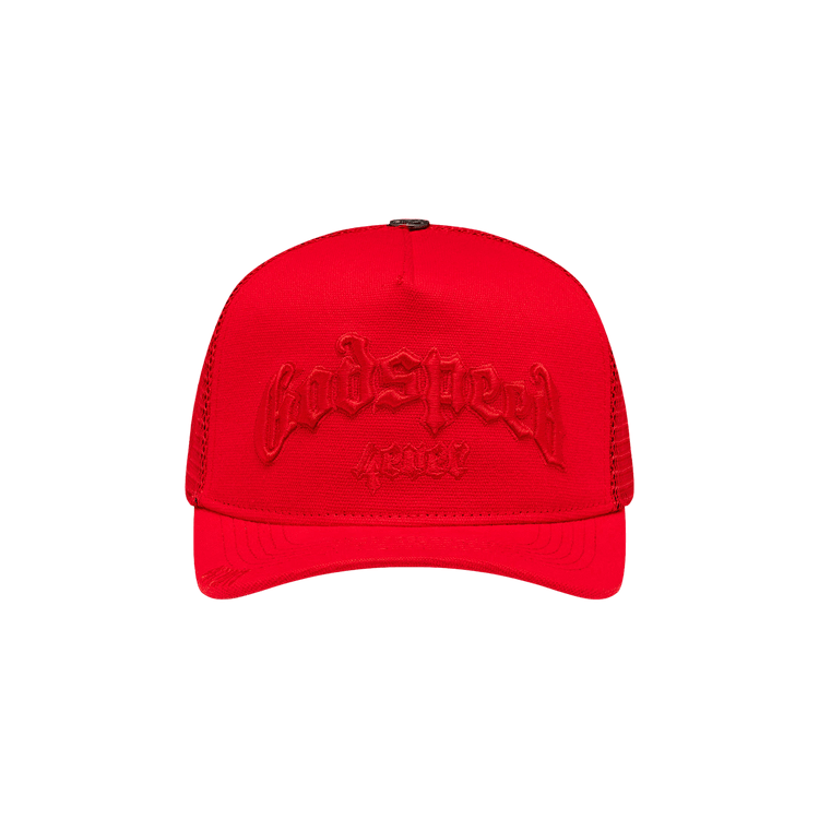 Godspeed Forever Trucker Hat 'Red'