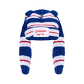 Charles Jeffrey Loverboy Chunky Rabbit Beanie 'Blue/Red/White Stripe'