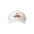 Market Double Cherries Trucker Hat 'Unbleached Cotton'