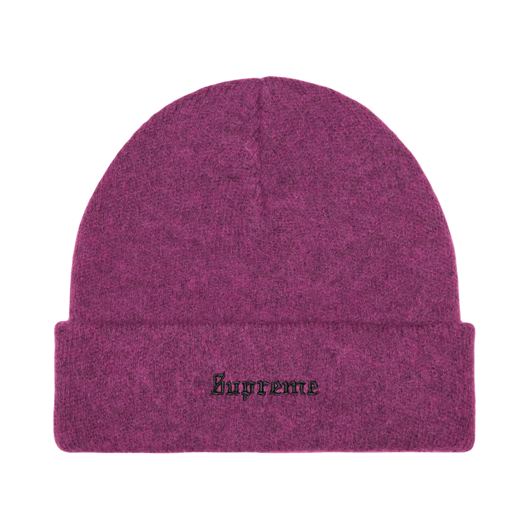 Supreme Mohair Beanie 'Plum'