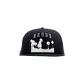 Rhude Thousand Palms Trucker Hat 'Black/White'