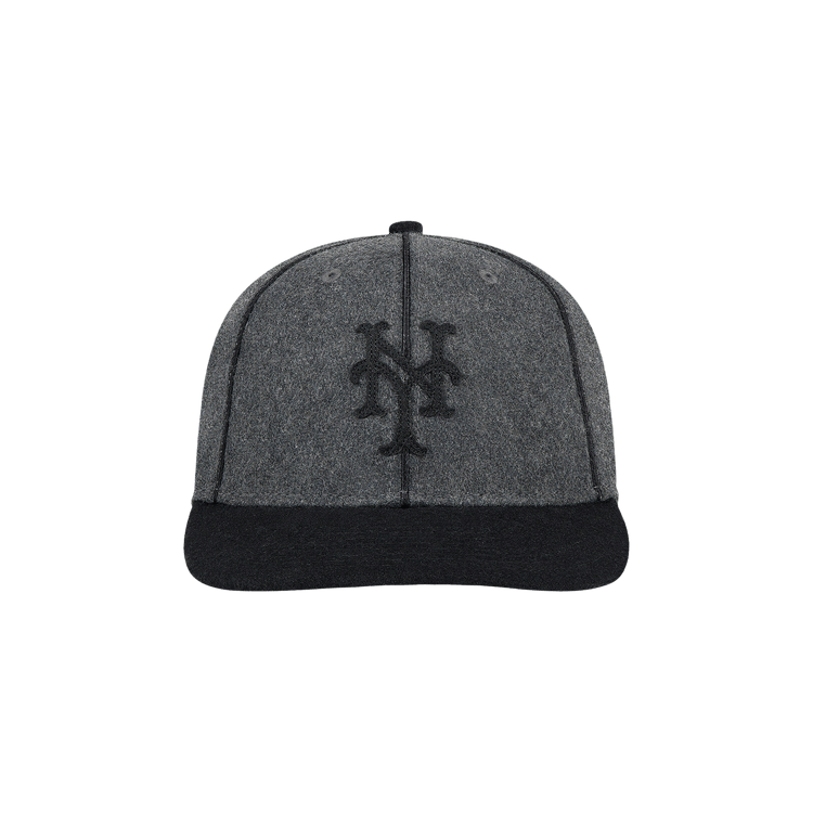 Aimé Leon Dore x New Era Mets Melton Wool Fitted Hat 'Charcoal'