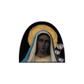 Denim Tears Mary, Mother Of Cotton Skully 'Black'