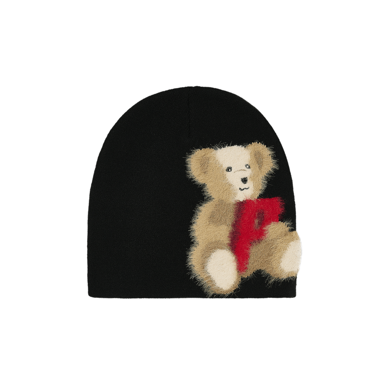 Palace P Bear Nein Cuff Beanie 'Black'