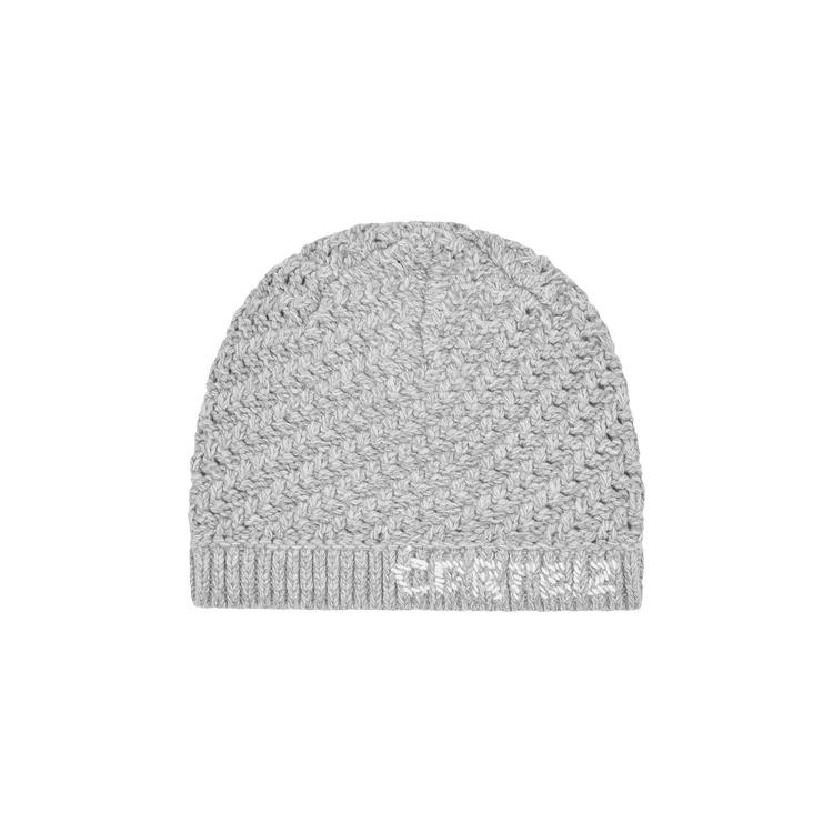 Corteiz Hand Embroidered Knit Beanie 'Grey'
