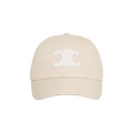 CELINE Casquette Baseball Triomphe 'Bright Red'