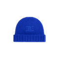 CELINE Triomphe Beanie 'Bleu Roi'