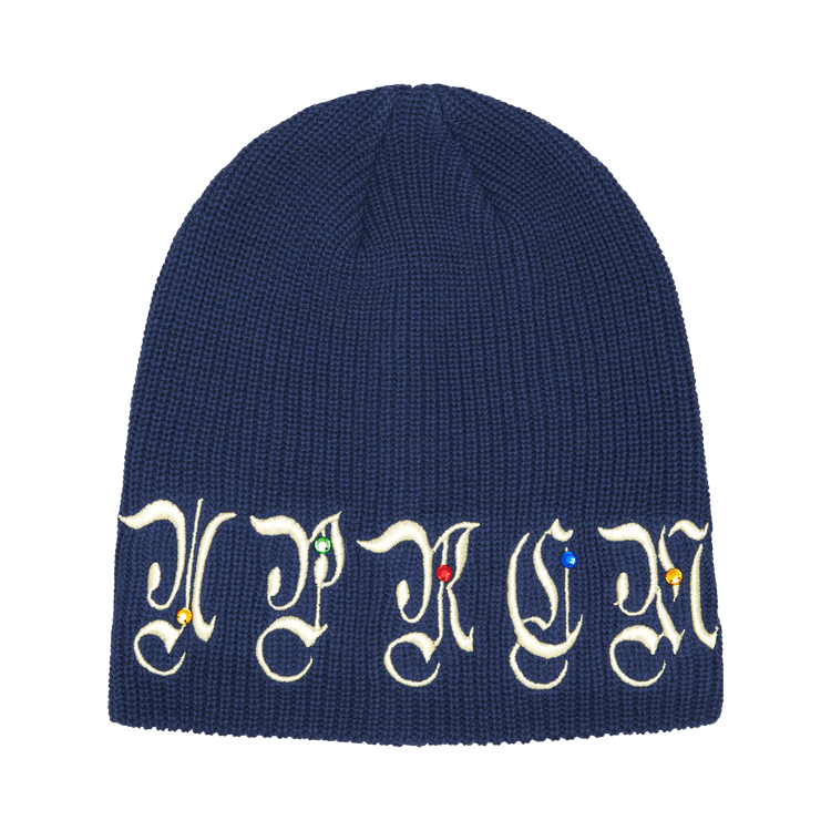 Supreme Aoi Gems Beanie 'Dark Royal'