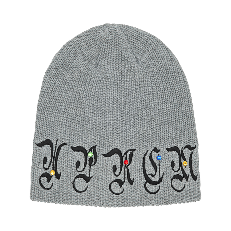 Supreme Aoi Gems Beanie 'Heather Grey'