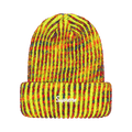 Supreme Rainbow Loose Gauge Beanie 'Neon Yellow'