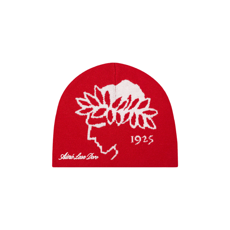 Aimé Leon Dore x Olympiacos F.C. Logo Beanie 'Red'