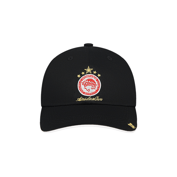 Aimé Leon Dore x Olympiacos F.C. Logo Hat 'Jet Black'